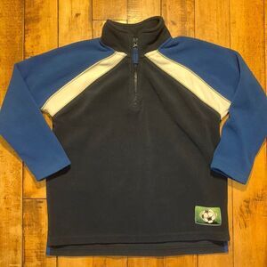 Carters Fleece Size 6 quarter zip fleece pullover Blue Spring Soccer